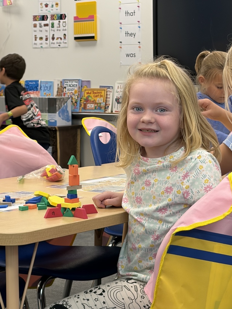 Mrs. Sohns’ class enjoyed making “shape” creations while wrapping up the 2D & 3D unit in math!