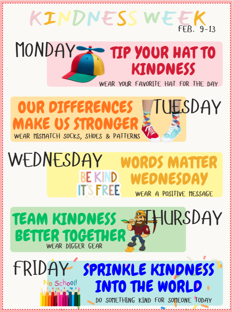 Middle School Kindness Week