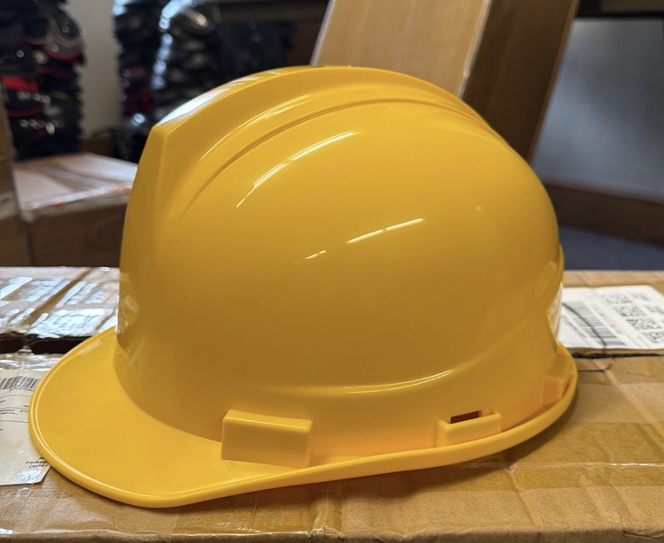 yellow hat