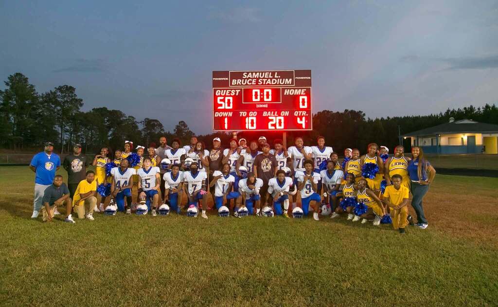 JV Lions take home the first win of the season 50-0