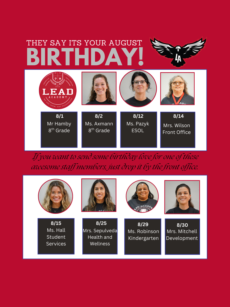 August Birthdays