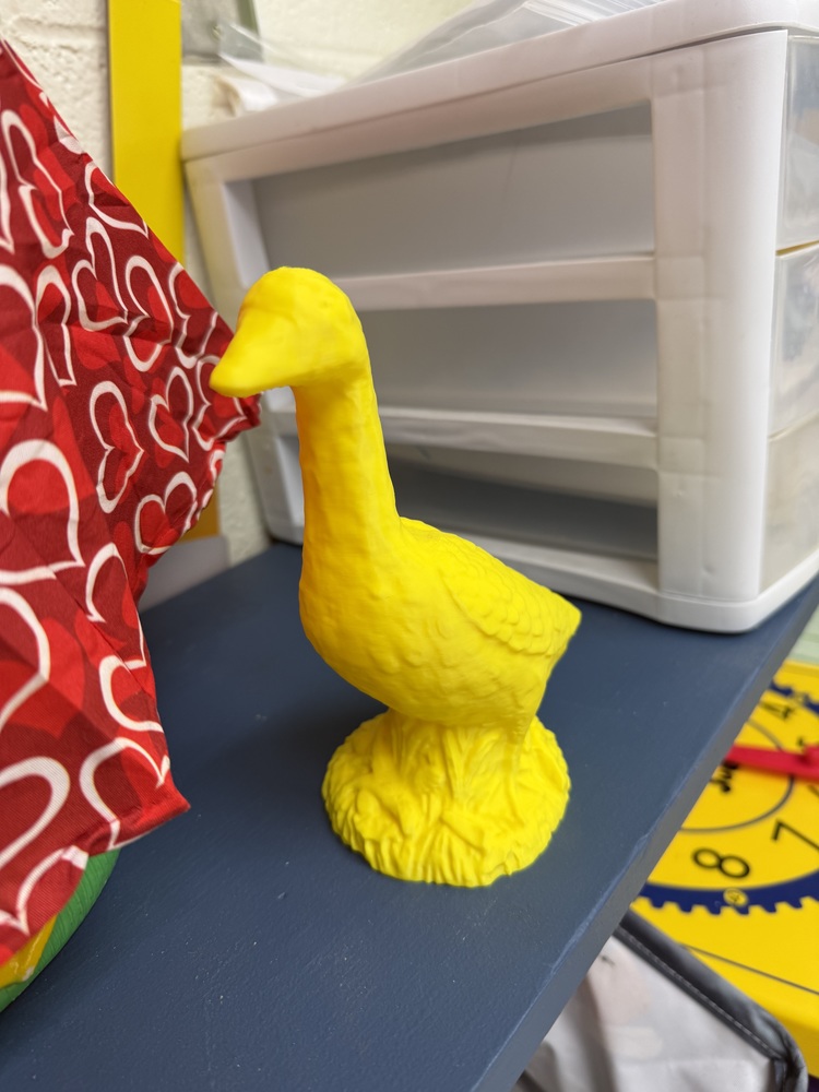 Golden Goose: 3D printed