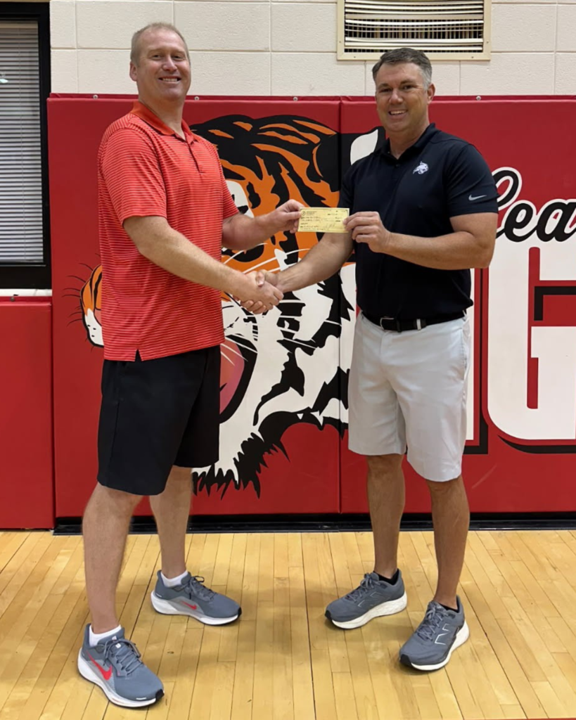 McKinney family donation for Lead Hill Athletics