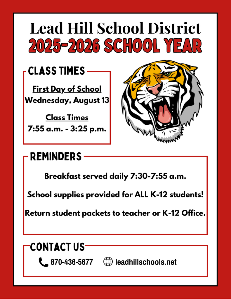 2025-2026 Informational Flyer