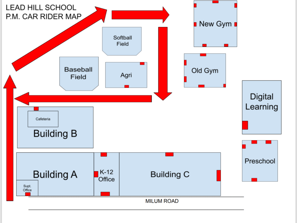 PM Car Rider Map