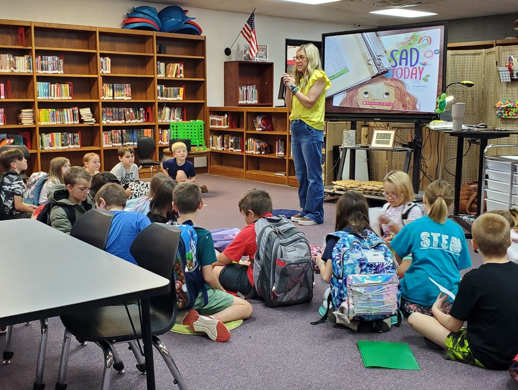 3rd Grade lesson with counselor, Mrs. Clary