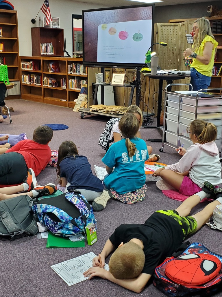 3rd Grade lesson with counselor, Mrs. Clary