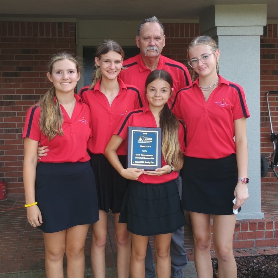 Lead Hill Girls Golf - 1A-1 District Runner Up