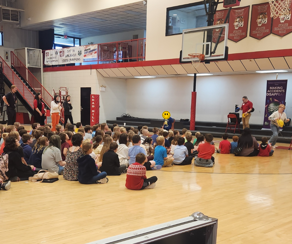 Making Accidents Disappear assembly for K-6 students.