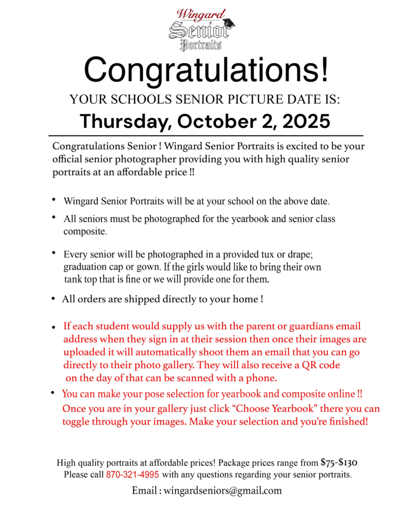 Senior Day Photos on Thursday, October 2nd