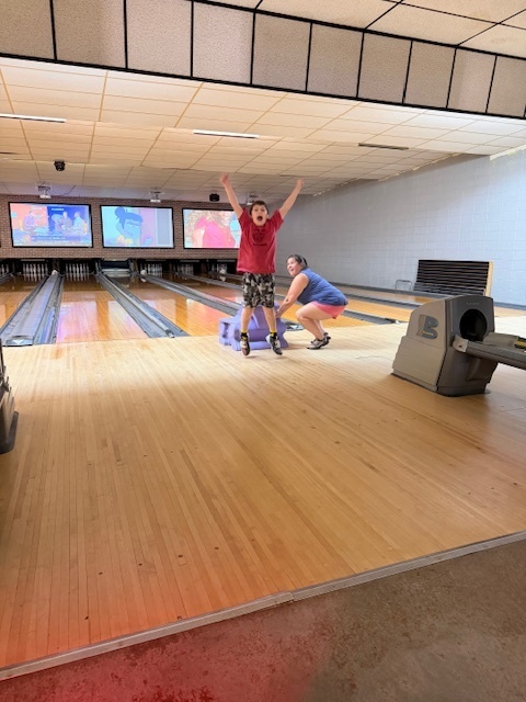 Special Olympics Bowling Practice