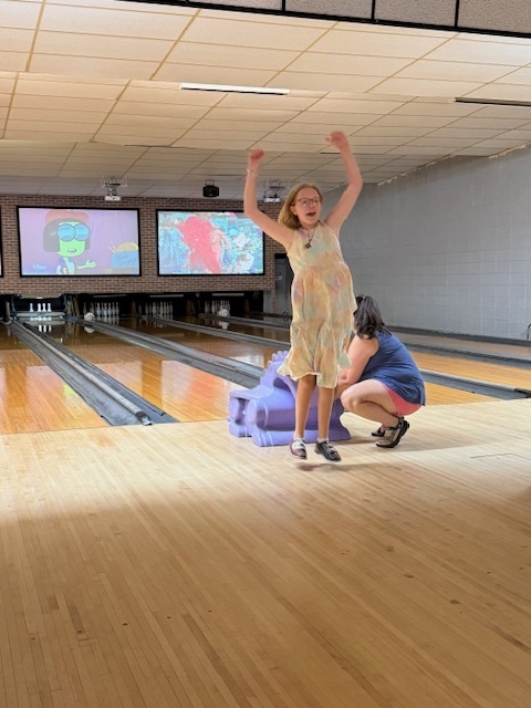 Special Olympics Bowling Practice