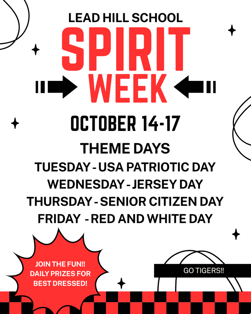 Spirit Week October 14-17