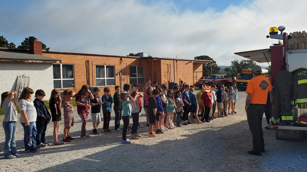 3-4 students at the Fire Safety Visit!