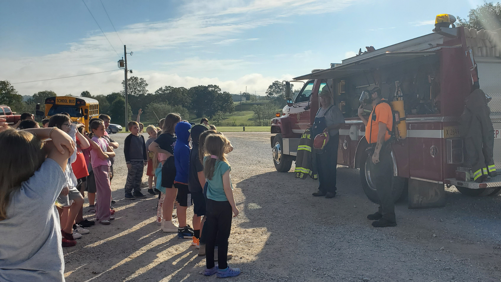3-4 students at the Fire Safety Visit!