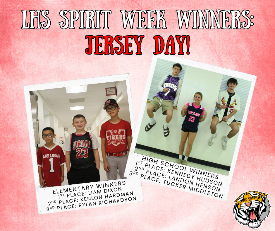 Jersey Day Winners