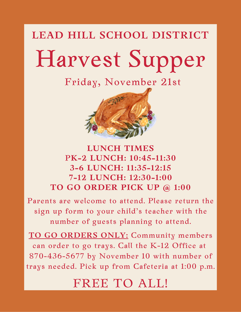 Harvest Supper