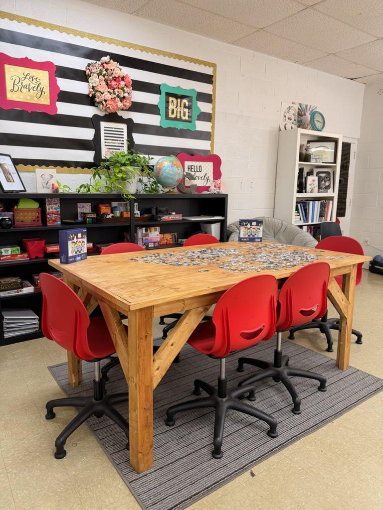 Table built by Lead Hill Ag Department