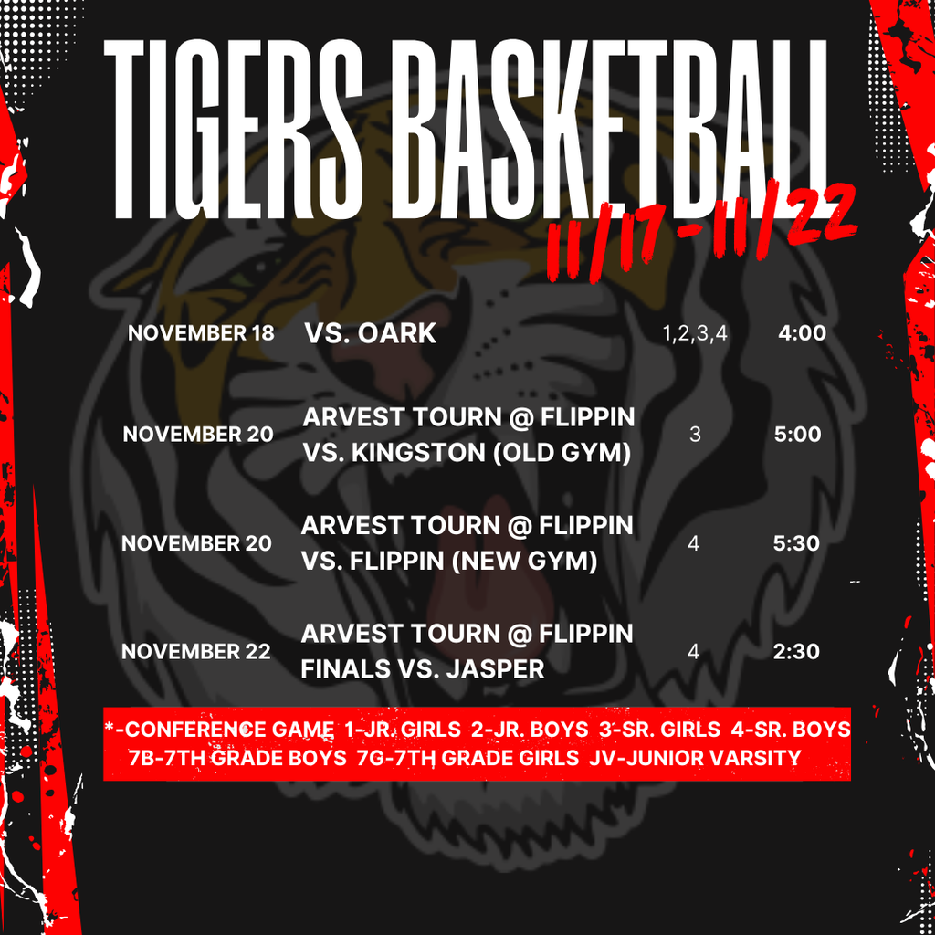 Weekly Schedule 11/17-11/22