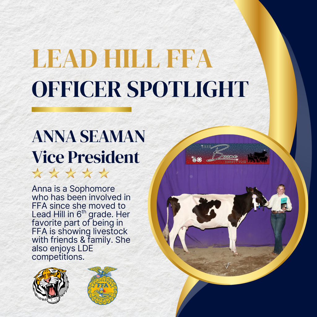 FFA Officer Spotlight: Anna Seaman, Vice President