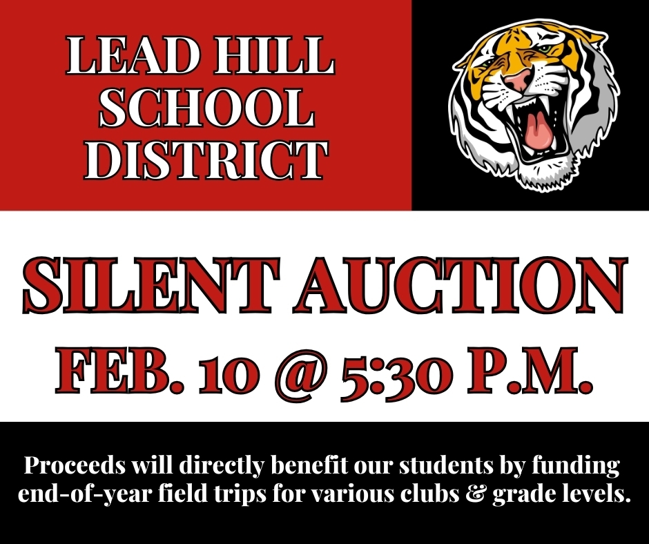 Silent Auction on February 10 @ 5:30 p.m.