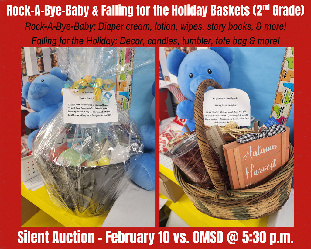 Rock-A-Bye-Baby & Falling for the Holiday Baskets for Mr. Jackson's 2nd grade