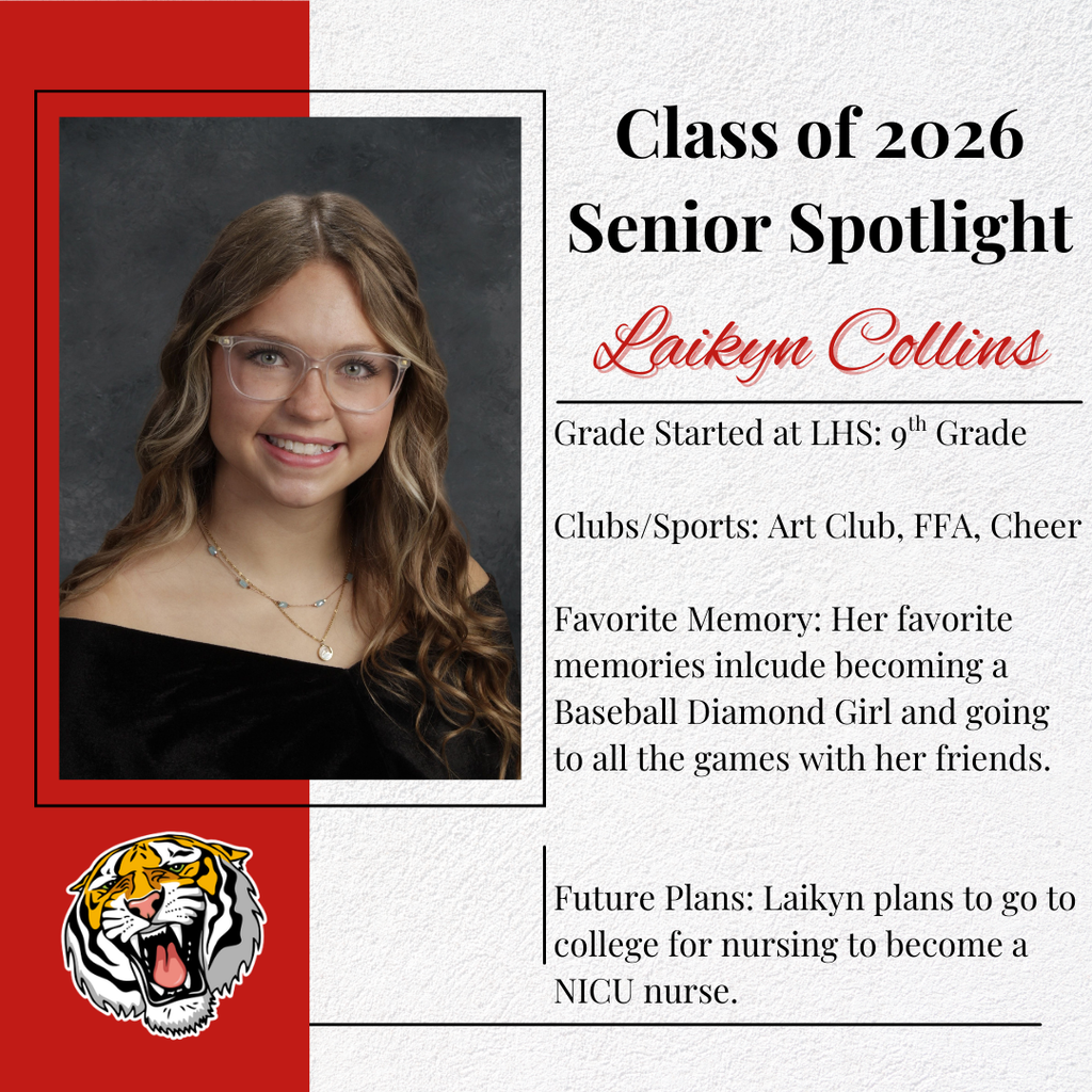 Class of 2026 Senior Spotlight: Laikyn Collins