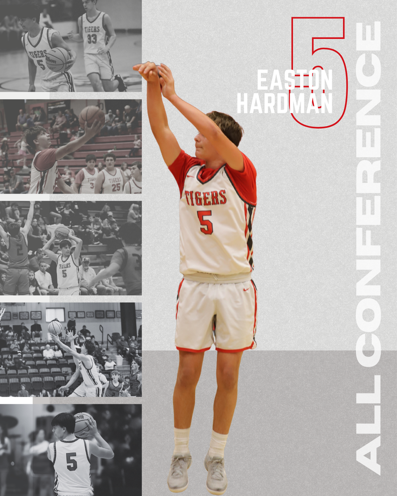 Congratulations to our following Junior High Boys and Junior High Girls who were voted All Conference!  Way to go, Tigers!!