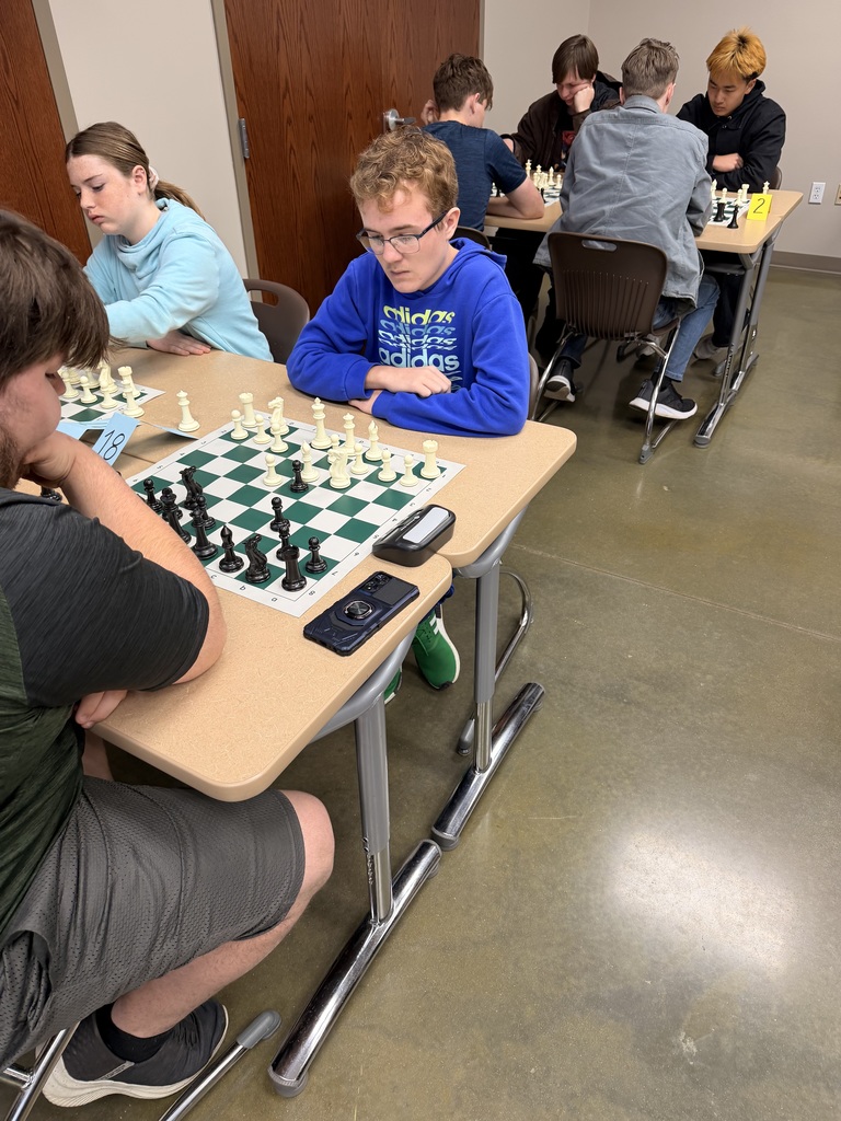 We attended the Junior and Senior High Chess Tournament at the OUR Coop today.  Our students had a great time and were very competitive!!