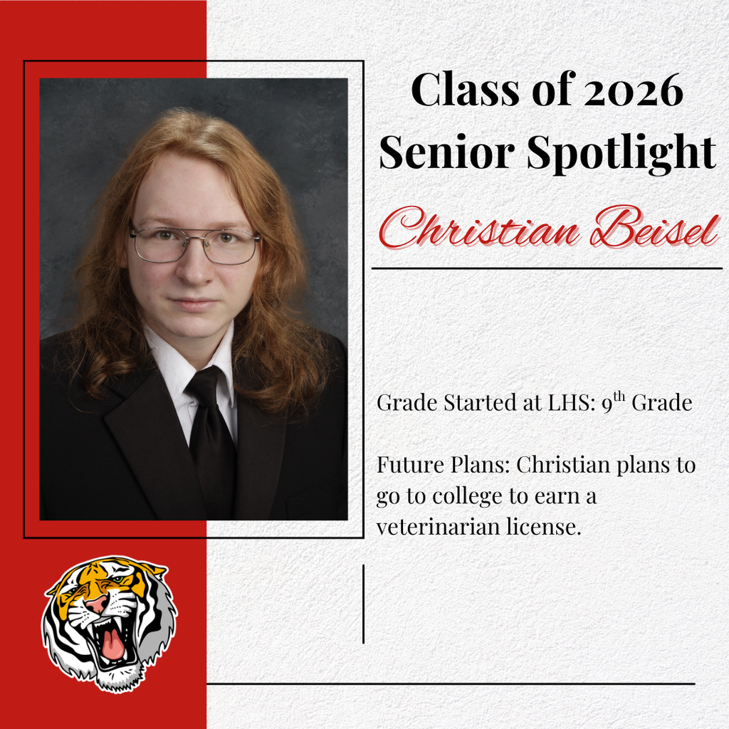 Class of 2026 Senior Spotlight: Christian Beisel❤️🎓🤍