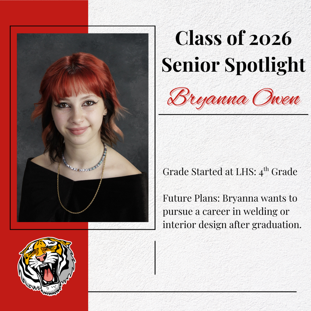 Class of 2026 Senior Spotlight: Bryanna Owen❤️🎓🤍