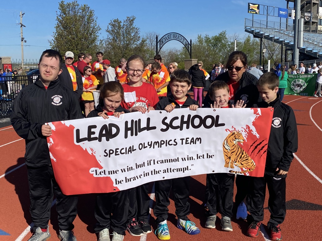 Our Special Olympics team competed in the Track & Field event at Harrison yesterday. We are so proud of these athletes and their hard work! Go Tigers!! 