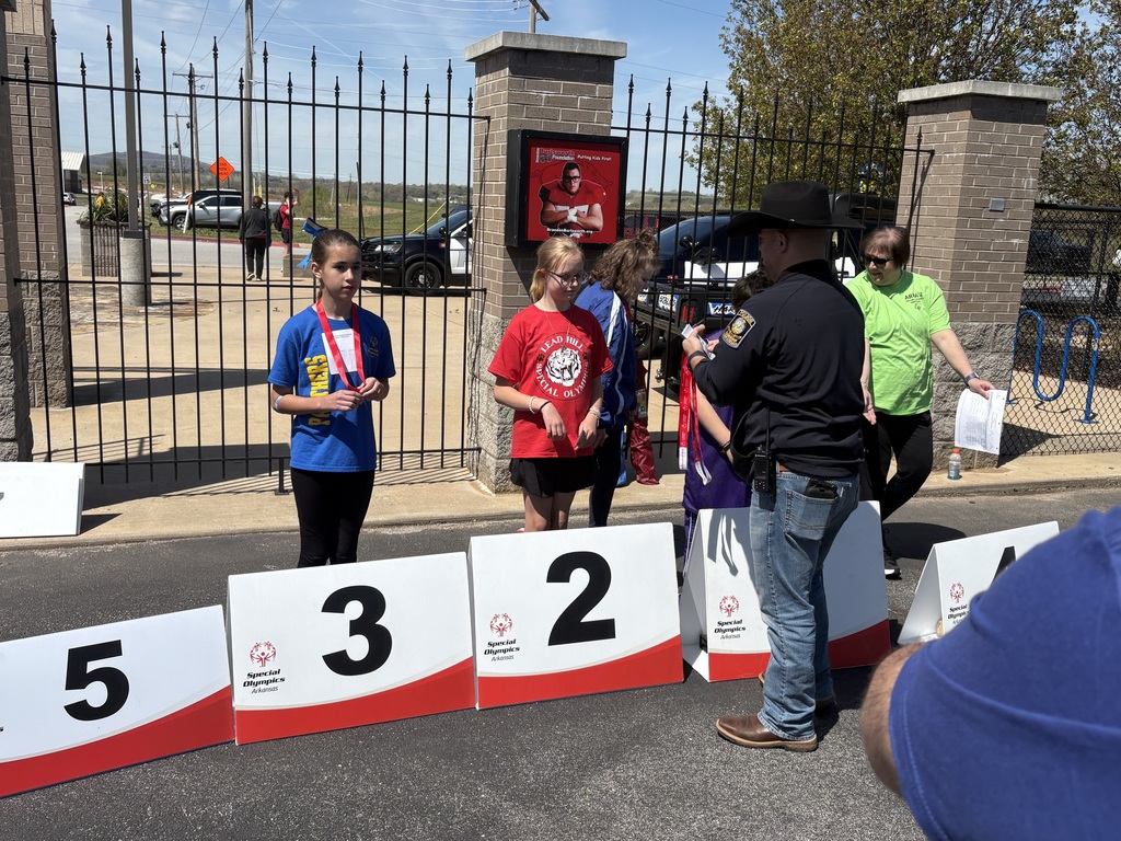 Our Special Olympics team competed in the Track & Field event at Harrison yesterday. We are so proud of these athletes and their hard work! Go Tigers!! 
