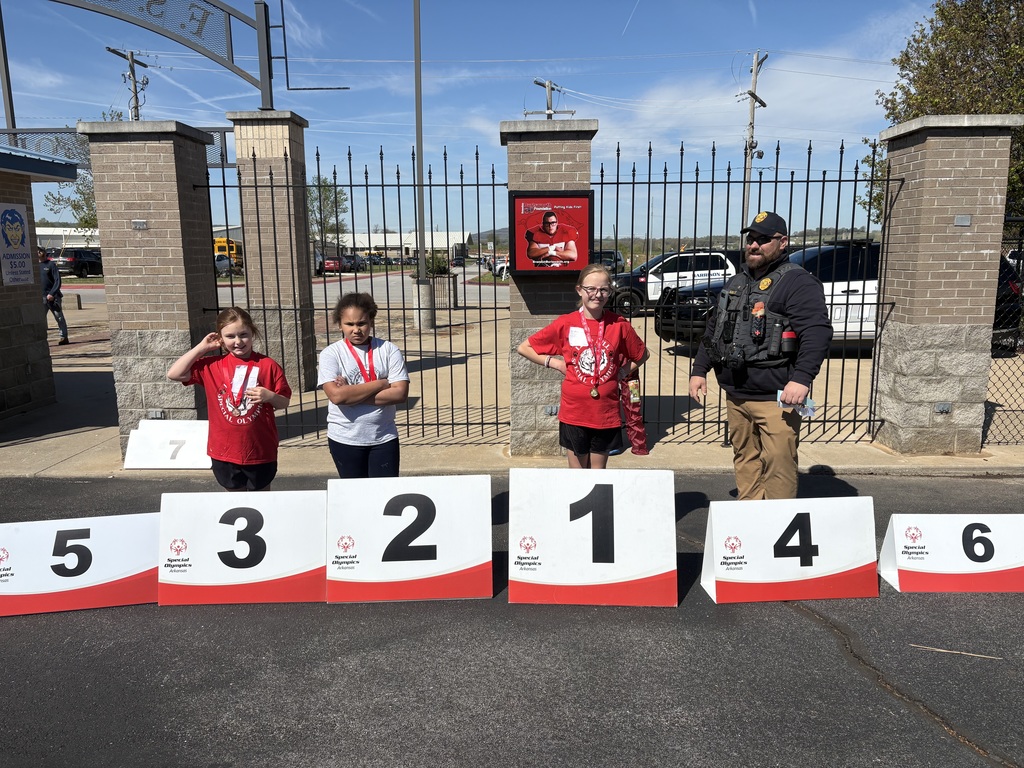 Our Special Olympics team competed in the Track & Field event at Harrison yesterday. We are so proud of these athletes and their hard work! Go Tigers!! 