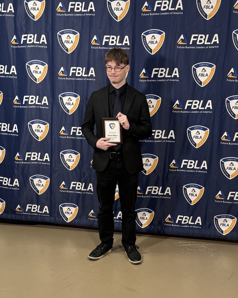 10 of our FBLA members competed at the Arkansas FBLA State Leadership Conference in Little Rock this week: Dylan Cox, Jason Smith, Elizabeth Archer, Kasey Beard, Katie Bergan, Lennard Endres, Audrey Wessling, Violet Abraham, Isaak Farmer and Izaac Kopurtas.   We are so proud of how well each of them performed and represented our school!   Jason Smith took home 1st place in Data Analysis, securing his spot as a Nationals Qualifier!   We also had several students who placed in the top 10 in their events:   Violet Abraham-5th place in Business Communication Isaak Farmer-6th place in Cybersecurity  Elizabeth Archer and Kasey Beard-6th place in Hospitality and Event Management  Lennard Endres-6th place in Personal Finance Dylan Cox-8th place in Sales Presentation