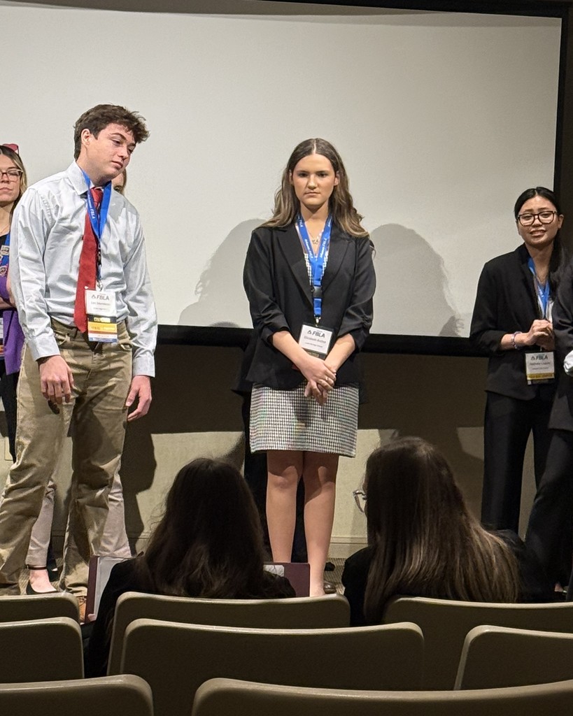 10 of our FBLA members competed at the Arkansas FBLA State Leadership Conference in Little Rock this week: Dylan Cox, Jason Smith, Elizabeth Archer, Kasey Beard, Katie Bergan, Lennard Endres, Audrey Wessling, Violet Abraham, Isaak Farmer and Izaac Kopurtas.   We are so proud of how well each of them performed and represented our school!   Jason Smith took home 1st place in Data Analysis, securing his spot as a Nationals Qualifier!   We also had several students who placed in the top 10 in their events:   Violet Abraham-5th place in Business Communication Isaak Farmer-6th place in Cybersecurity  Elizabeth Archer and Kasey Beard-6th place in Hospitality and Event Management  Lennard Endres-6th place in Personal Finance Dylan Cox-8th place in Sales Presentation