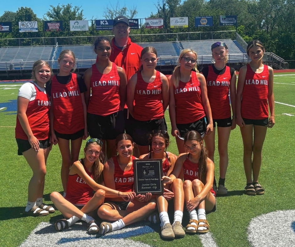 Congratulations to our Junior High Girls Track for winning 1A-1W District Runner-Up yesterday! 