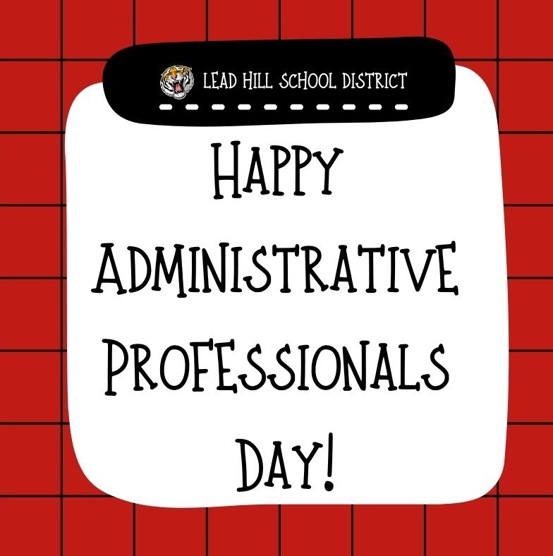 Happy Administrative Professionals Day! 🌟 We want to give a huge shoutout to our incredible office workers for everything they do each and every day to keep our school running smoothly. We appreciate you more than words can say—thank you for all that you do! ❤️🤍
