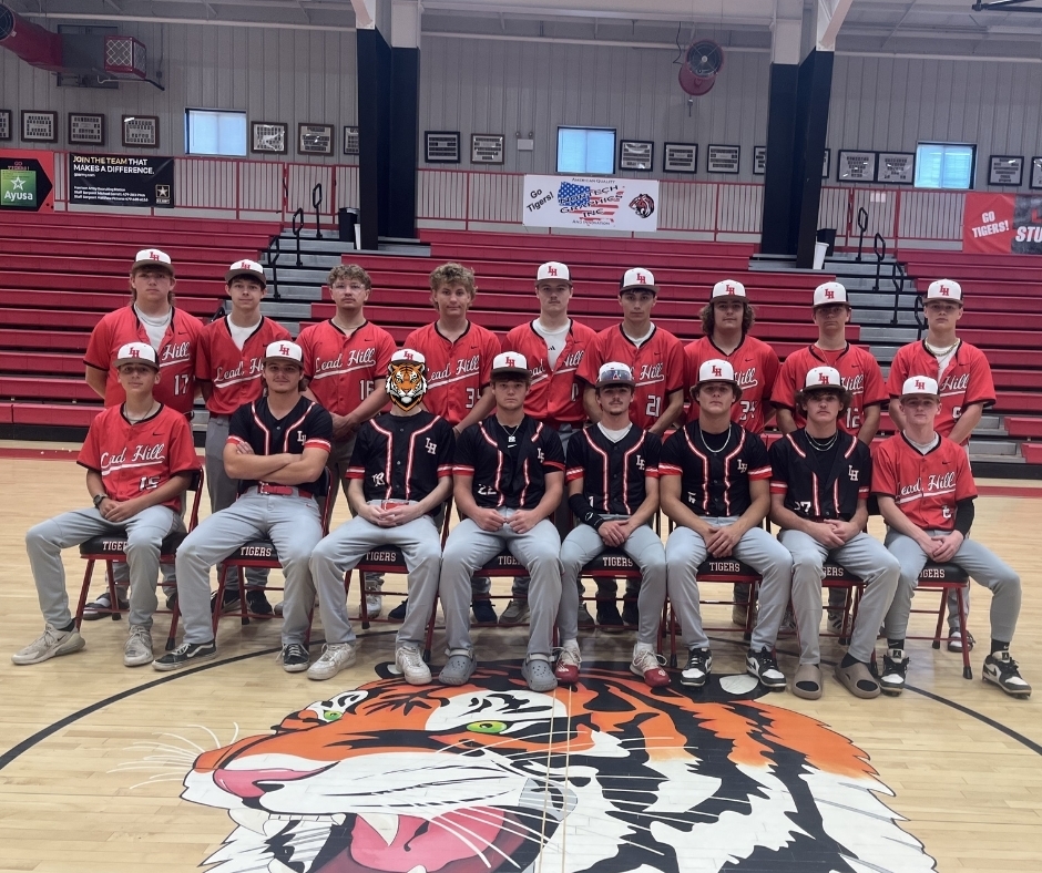 Lead Hill Baseball finished the regular season as Conference Runner Ups! We will be the #2 seed in the District Tournament and play Norfork on Wednesday, April 29th at 4:00 p.m. on the John Phillips Field at Equity Bank Sports Complex in Harrison. Go Tigers!! 