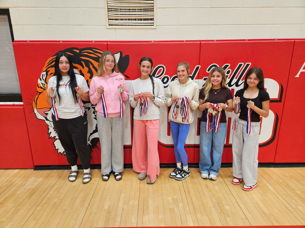 Congratulations to our Senior High Track members who qualified for the State Track Meet in Mineral Springs on May 6th! Great job, Tigers!! 