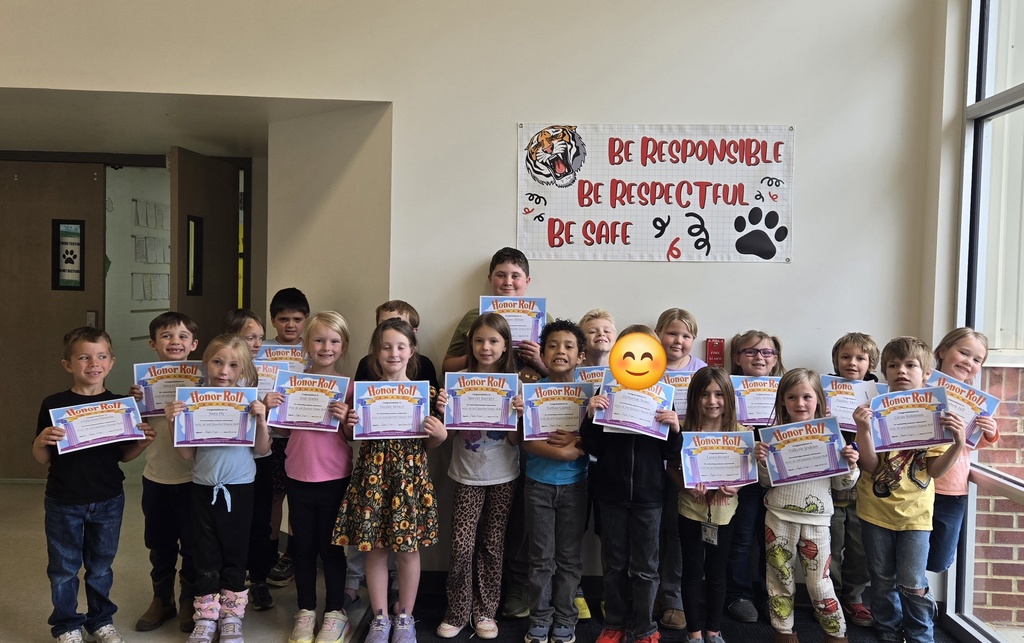 K-2 Honor Roll - 3rd Quarter
