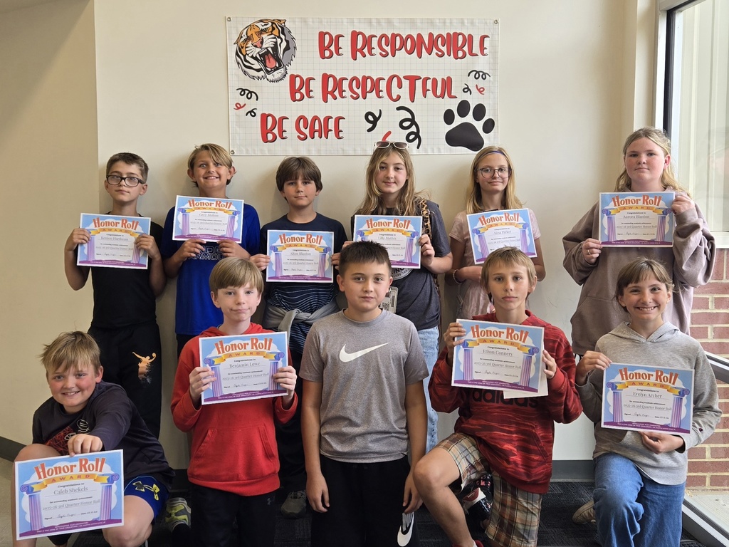 5-6 Honor Roll - 3rd quarter