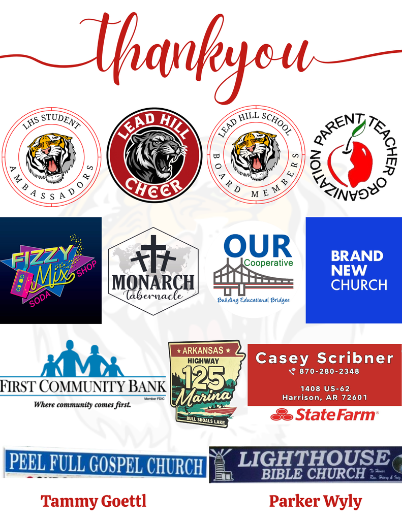 We'd like to give a shout out to our amazing community for always going above and beyond to treat us during this appreciation week! Thank you to the following organizations, businesses, churches, and people who had a hand in spoiling us this week