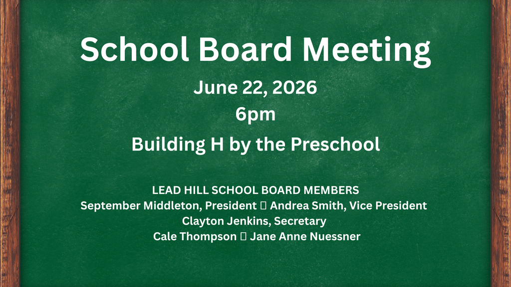 Special School Board Meeting Tonight at 6pm