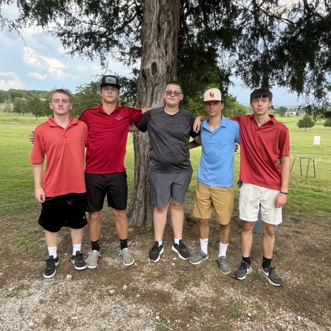 Congratulations to the Lead Hill girls golf team for finishing first in their golf match at Diamond Hills! Team members include Elizabeth Archer, Kennedy Hudson, Hattie Hughes, and Elizabeth Harmon. 

Congratulations to the Lead Hill boys golf team for finishing runner up in their golf match at Diamond Hills! Team members include Logan Henson, Austin Hood, Easton Hardman, Grayden Collins, and Jeremiah Springer.

Great job, Tigers Golf! 🐅 ⛳️

#TigerPride