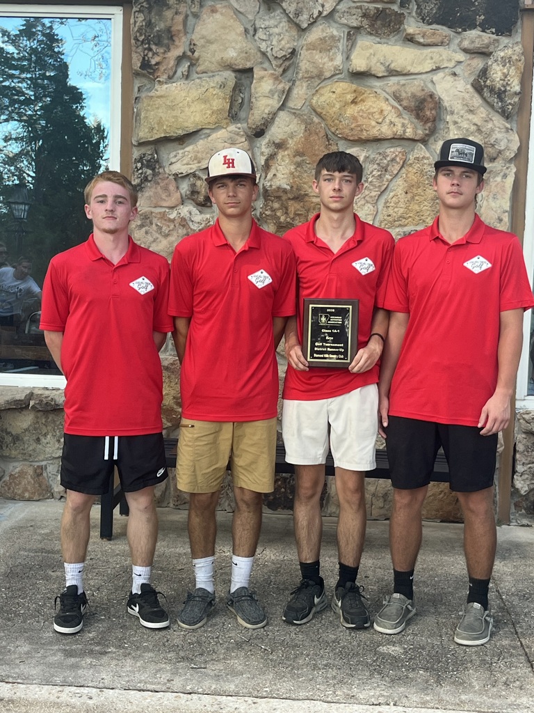 Congratulations to the Lead Hill Tigers Golf Team for finishing runner up at the Class 1A-1 District Tournament! They will compete in the State Tournament at Glenwood Country Club on October 6th. Go Tigers! 🐅 ⛳️

#TigerPride