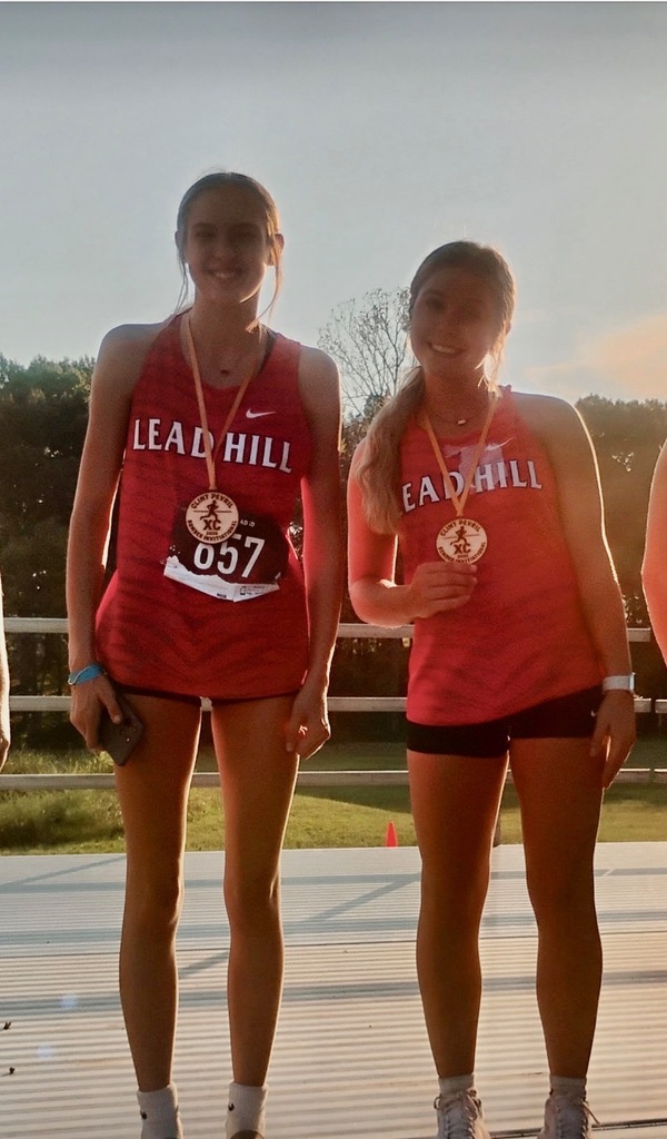Congratulations to our cross country teams and athletes! They battled the heat and several athletes came home with medals at the Clint Pevril Bomber Invitational.  Jr. Girls-5th place Jr. Boys-6th place Sr. Boys-2nd place