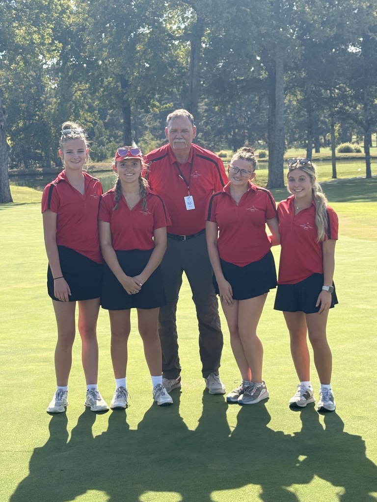 Congratulations to the Lead Hill Lady Tigers golf team. They competed in the State Tournament yesterday and finished 7th  place as a team. Senior, Elizabeth Archer, made All-State and tied for fifth place individually. Great job, Lady Tigers! 🐯⛳