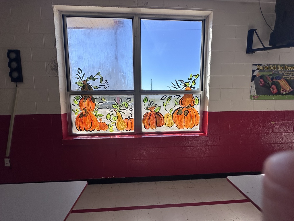 After school art club pumpkin painting