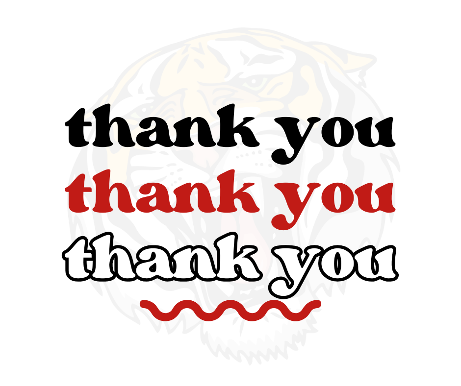 Thank you to community for supporting Tigers Basketball at the Pie Auction!